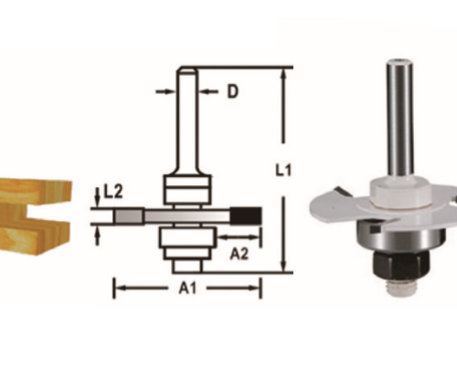 FREZE BIÇAĞI 8x47.6 mm