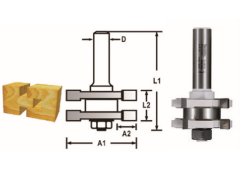 FREZE BIÇAĞI 8x30.1 mm