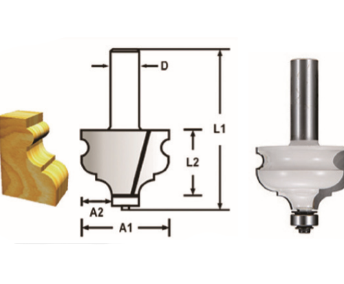FREZE BIÇAĞI 12x28.6 mm