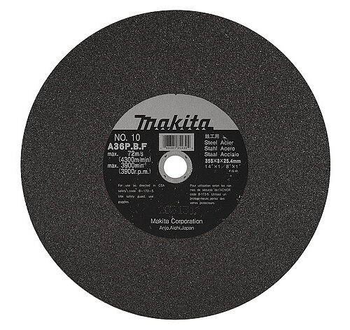 METAL KESME TAŞI  -  DÜZ 355x3.0x25.4 mm