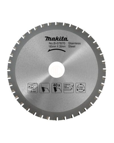 METAL KESME DAİRE TESTERE 185x40 DİŞ