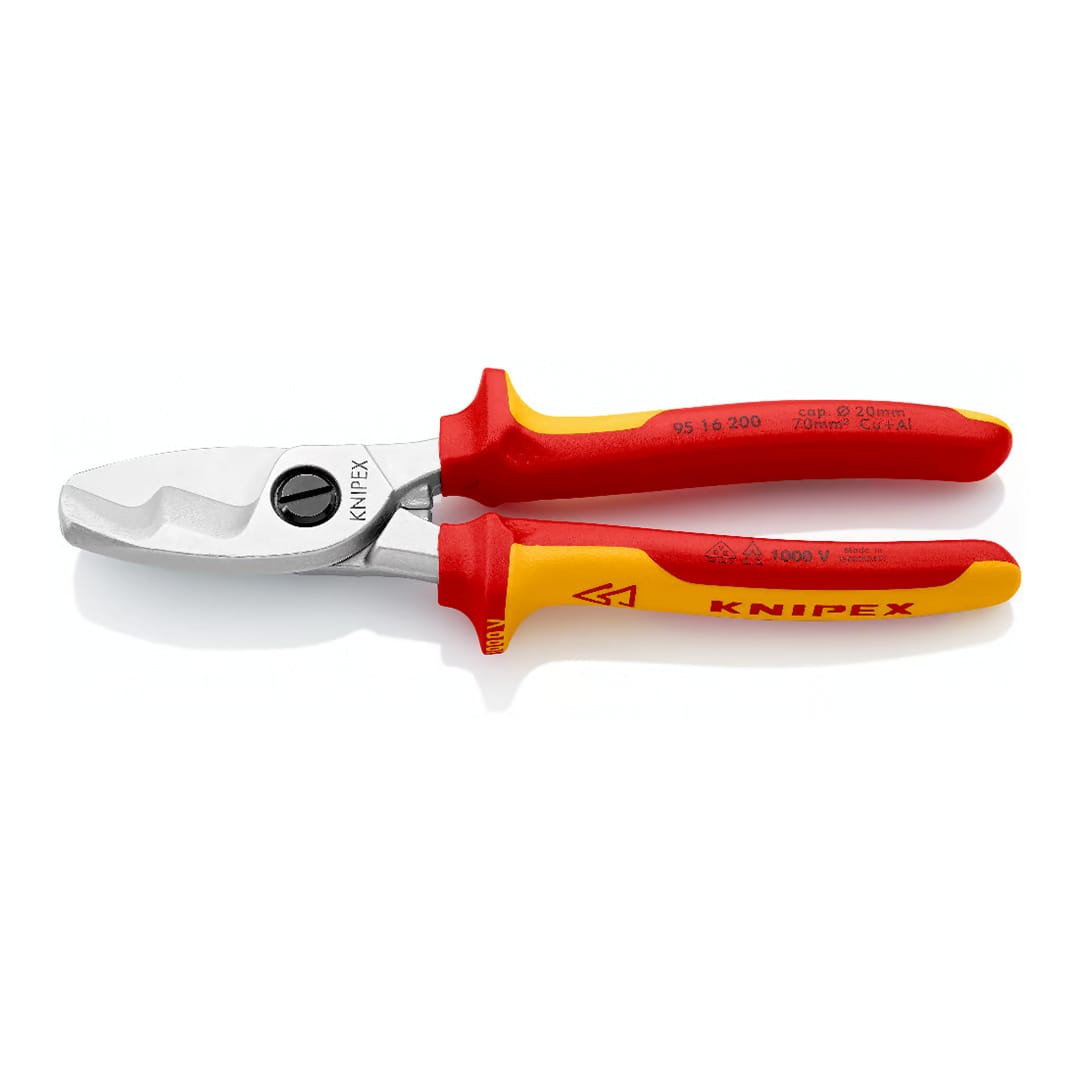 Knipex Çift Bıçaklı Kablo Makası 9516200